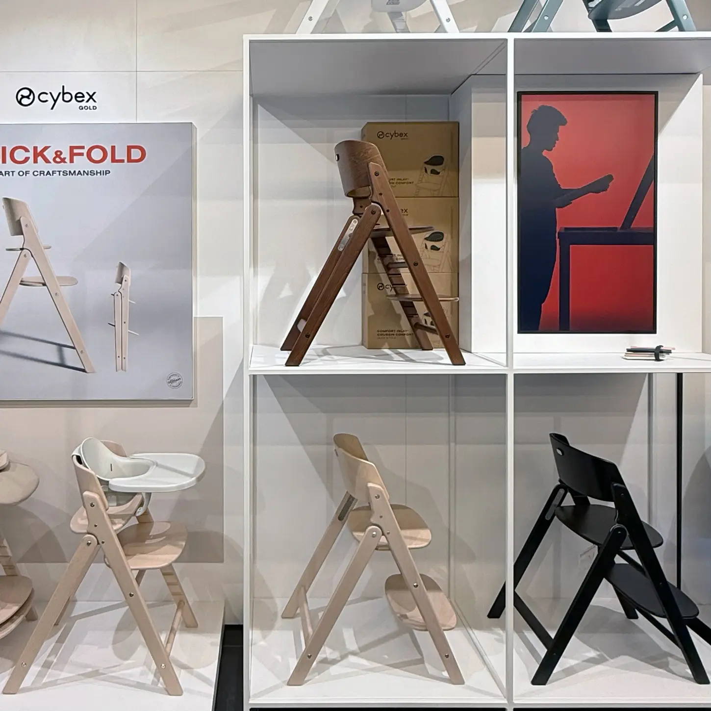 Cybex Click&Fold – ekspozycja kolekcji 3kiwi salon Wrocław i dopracowane detale
