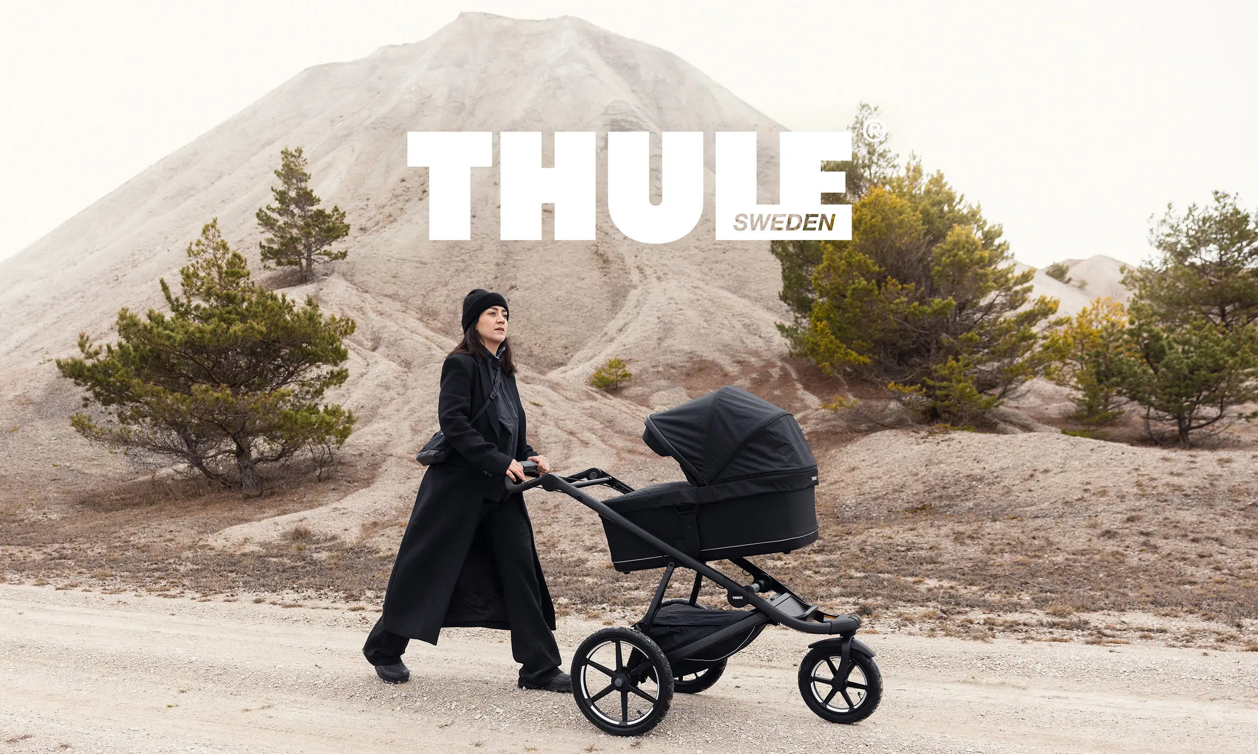 Thule Urban Glide 3 2w1 w zestawie z gondolą – sportowy wózek terenowy w naturalnym otoczeniu już od pierwszych dni życia