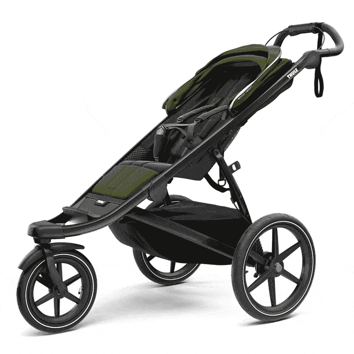 Thule Urban Glide 3 – składanie wózka jedną ręką do transportu