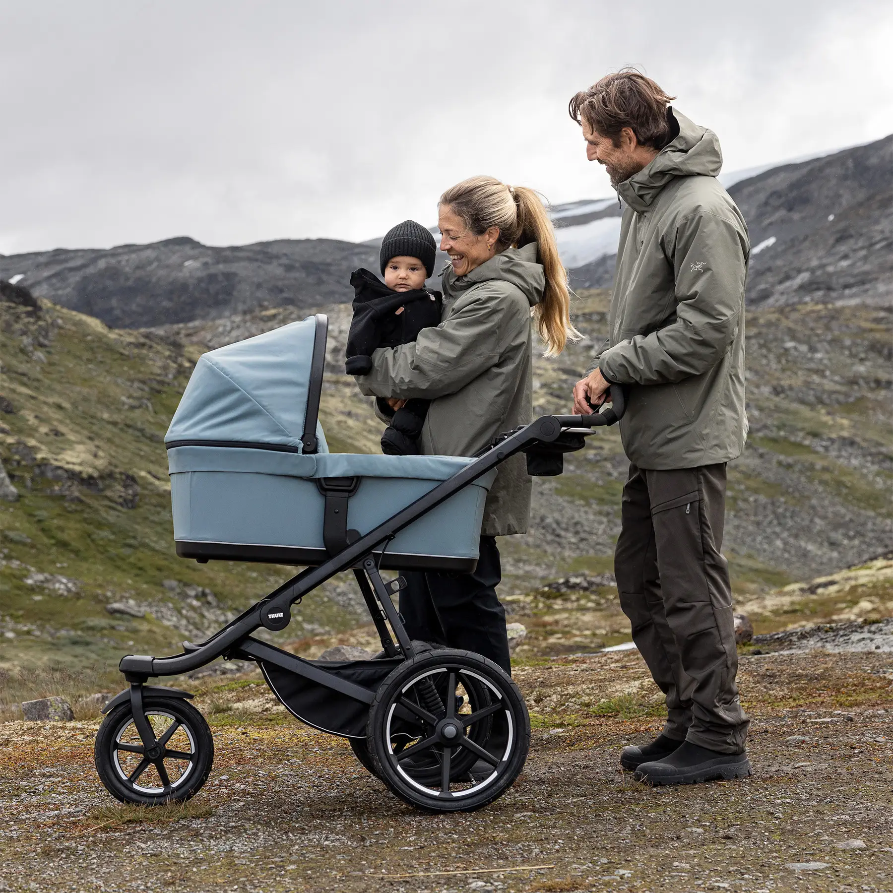 Thule Urban Glide 3 – gondola zamontowana na ramie wózka