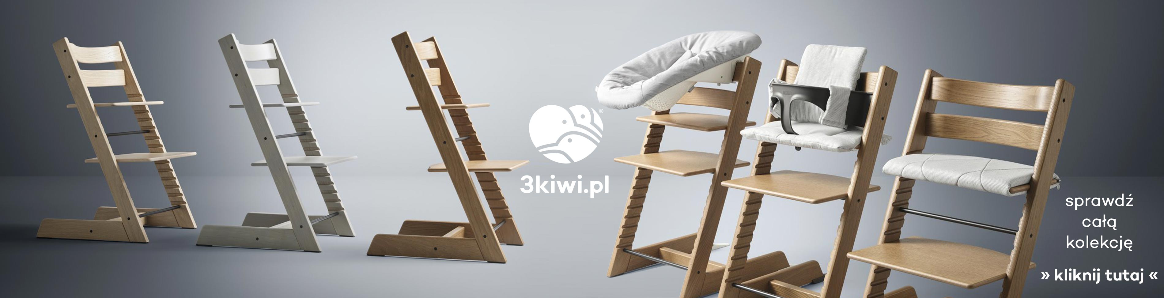Stokke Tripp Trapp is a minimalist, wooden, designer baby feeding chair.