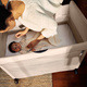 Bugaboo® Stardust Lightweight Travel Cot | Desert Taupe