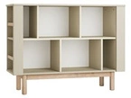 Pinio Miloo low bookcase champagne