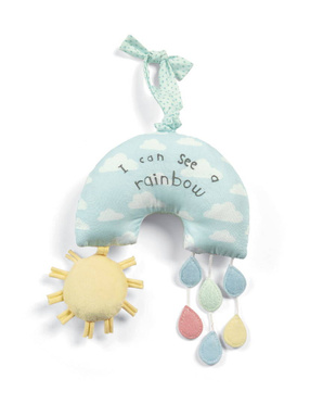 Mamas &amp; Papas | Music box pendant | Rainbow