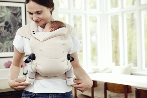 BeSafe | Nosidełko newborn Haven eucaliptus