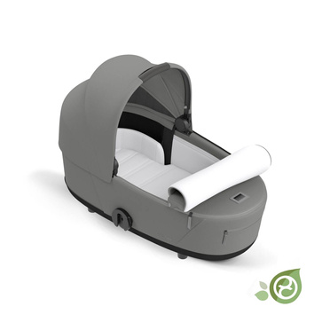 Cybex® Platinum Mios 3.0 Lux Carry Cot gondola | Pearl Grey Conscious Collection
