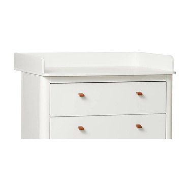 LEANDER - Classic™| White dresser changing table
