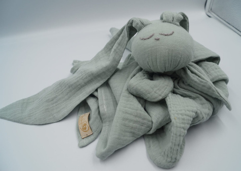 Baby In World® hug me bunny muslin diaper