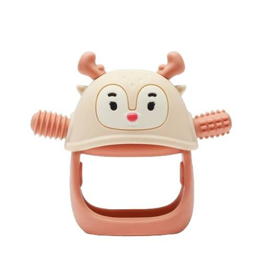 Smily Mia reindeer teether nude