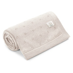 Yosoy® 100% merino wool jersey blanket | cream melange