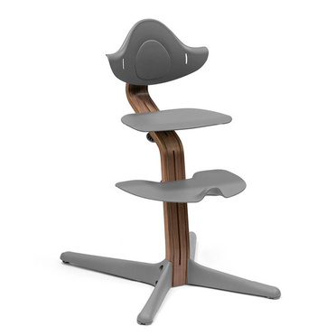 Stokke® Nomi® 3-in-1 set, ergonomic feeding chair | Walnut Grey