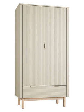 Pinio Miloo 2 door closet champagne