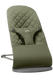 BabyBjorn | BLISS Baby Bouncer | Leżaczek-Bujaczek | 100% Bawełna | Ciemnozielony