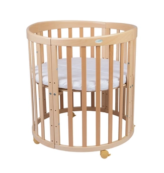 Waldin® łóżeczko 7w1 Owal