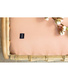 Poofi® sheet 100% organic cotton, 120 x 60 cm apricot