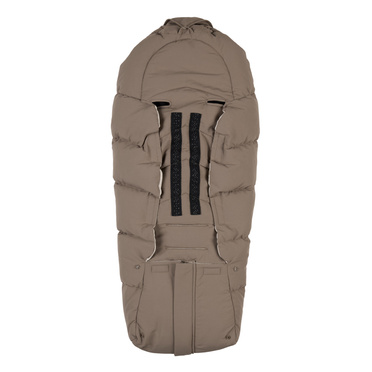 Lodger® waterproof double layer winter stroller sleeping bag light gray Taslon Drizzle