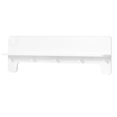 Pinio Moon hanging shelf with hangers | White