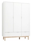 Pinio Miloo 3 door closet white