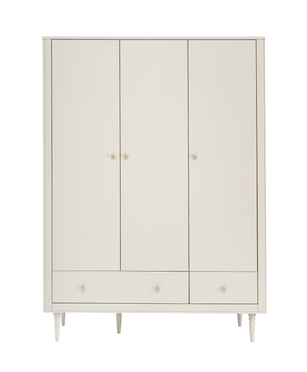 Pinio Miloo chest of drawers 3 drawers + 1 door champagne