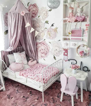 Lorena Canals® ręcznie tkany dywan ze 100% bawełny 140 x 210 cm | Garden Ash Rose