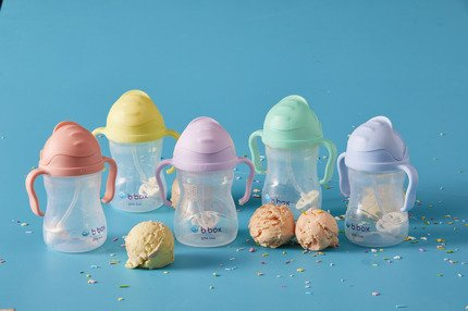 B.Box® N! bidon ze słomką 240 ml gelato 