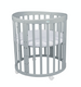 Waldin® 7in1 Oval crib