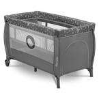Lionelo Travel cot Stefi plus grey white