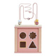 LITTLE DUTCH wooden activation cube | Pink Flowers