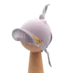 Baby In World® muslin wrap with visor