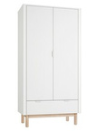 Pinio Miloo 2 door closet white