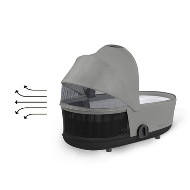 Cybex® Platinum Mios 3.0 Lux Carry Cot Carrycot | Mirage Grey