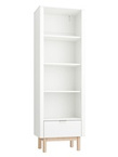 Pinio Miloo tall bookcase white