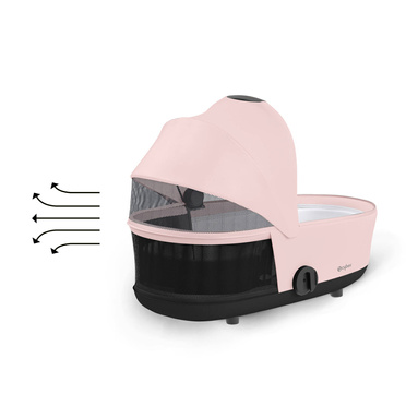 Cybex® Platinum Mios 3.0 Lux Carry Cot Carrycot | Peach Pink