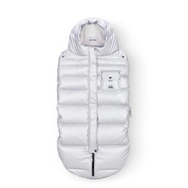 Cybex® Platinum Luxury Winter Footmuff down winter sleeping bag | Arctic Silver