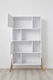 Bellamy Lotta snow bookcase