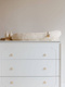 Bellamy Royal timeless white 3-drawer chest of drawers