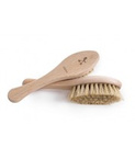 Poofi® natural bristle baby brush for chickweed