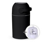 Magic | Used diaper garbage can - black (for 25 diapers) + bags