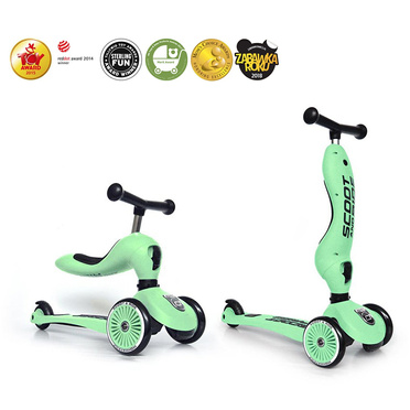 Scoot&Ride® Highwaykick 1 jeździk–hulajnoga 2w1 | Kiwi