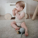 Mushie | Stroller pacifier case | Cambri Ball Blue