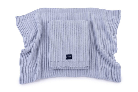 Poofi® Oslo bamboo blanket | Dusty Blue