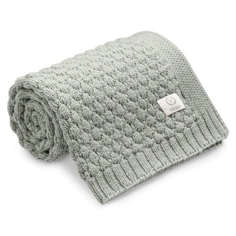Yosoy® Knitted Blanket Merino Wool 100% MONTREAL sage
