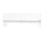 Pinio Moon hanging shelf with hangers | White