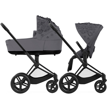 Cybex® Priam 4 wózek głęboko-spacerowy 2w1 | Simply Flowers Grey