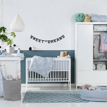 Troll Nursery® Lukas łóżeczko dziecięce 120 x 60 cm | White