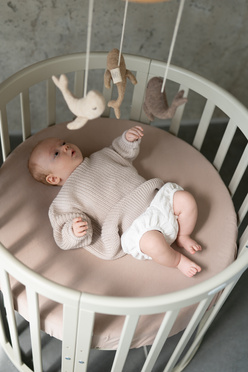 Waldin® 7in1 Oval crib