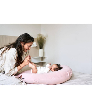 Poofi® Poduszka ciążowa uniwersalna Nest | Piwonia 