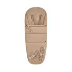 Cybex Platinum Luxury Footmuff winter sleeping bag | Simply Flowers Beige