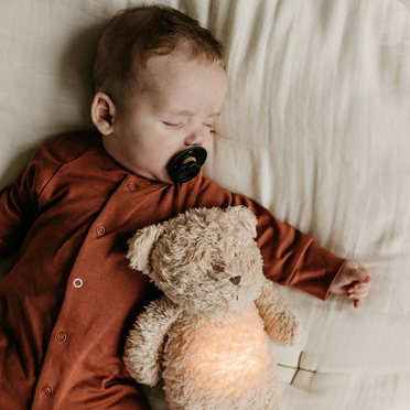 MOONIE 2.0 | TEDDY BEAR | TEDDY ORGANIC WITH LIGHT | SAND