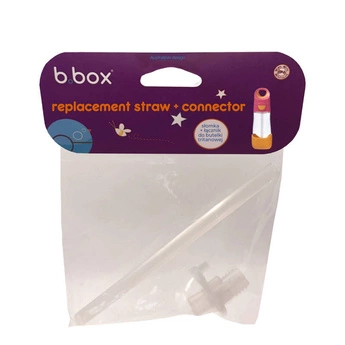 B.Box®  zestaw słomki z konektorem do butelki tritanowej 450 ml 